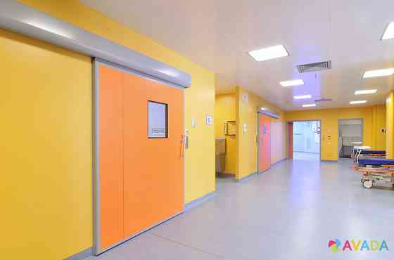 Панели HPL стеновые для отделки больниц и чистых помещений, медицинский гигиенический пластик HPL Moscow