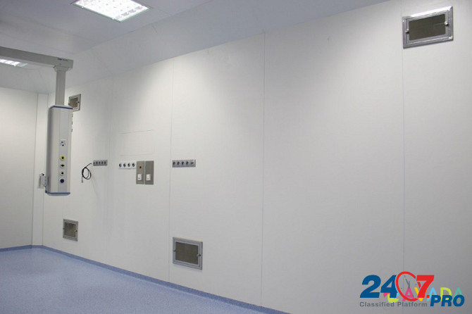 Панели HPL стеновые для отделки больниц и чистых помещений, медицинский гигиенический пластик HPL Москва - изображение 2