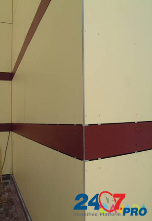 Компакт пластик фасадный HPL, отделка вентилируемых фасадов панелями HPL фасадная система К0 КМ1 Москва - изображение 3