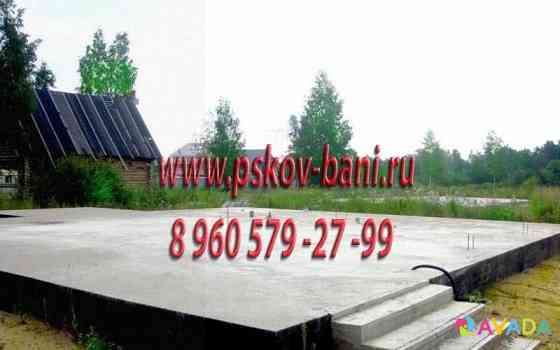 Фундамент для бани лента плита 3 на 4 Smolensk
