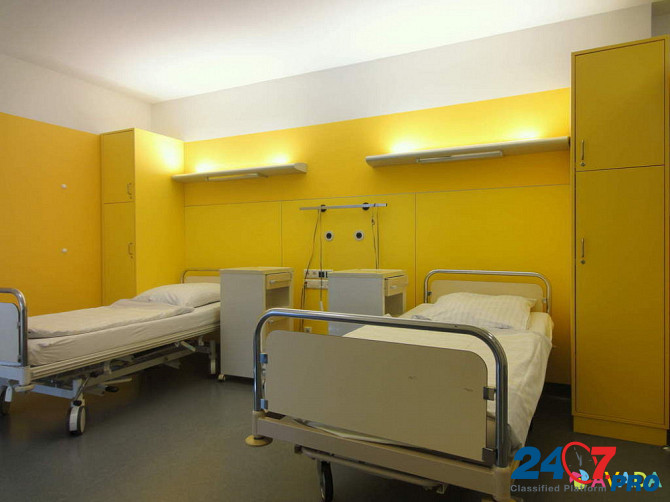 Санитарные медицинские HPL панели для отделки больниц и палат клиник, пластик стеновой ДБСП КМ1 Moscow - photo 5