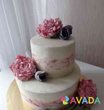 Домашние торты на заказ на день рождения, свадьбу Чебоксары