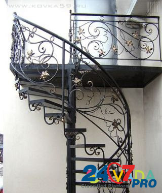 Кованые перила, лестницы Барыш - изображение 2