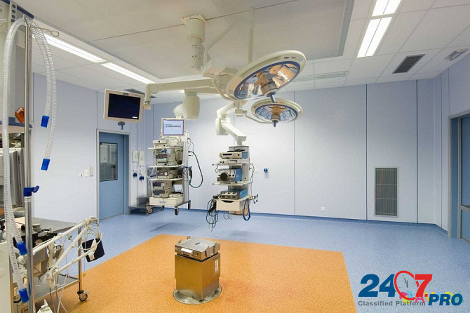Медицинские гигиенические панели для отделки стен больниц и оперблоков, антибактериальный пластик Moscow - photo 2