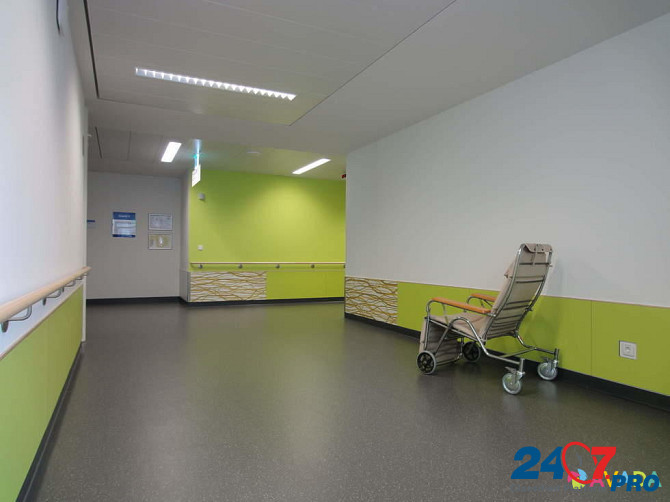 Стеновые медицинские антибактериальные панели для оперблоков и больниц чистые помещения отделка HPL Москва - изображение 3