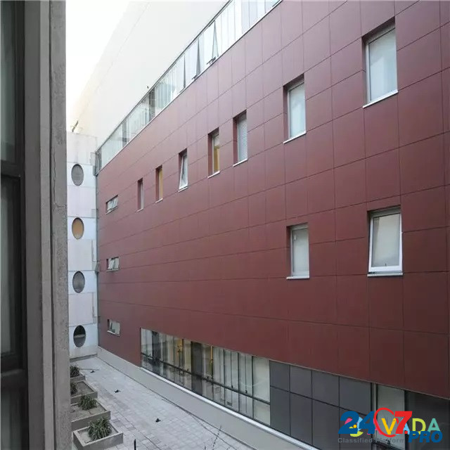 Конструкционный фасадный пластик для наружной отделки зданий и отделки балконов, антивандальный КМ1 Москва - изображение 8