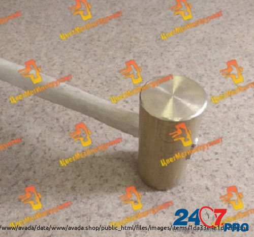 Молоток кувалда искробезопасный медный латунный бронзовый от 250гр Казань - изображение 7