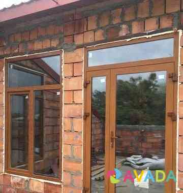 Пластиковый алюминиевые окна двери Makhachkala