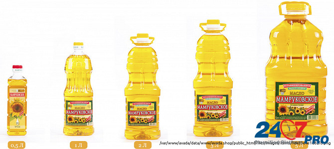 Рафинированное нерафинированное подсолнечное масло "Мамруковское" от производителя оптом Краснодар - изображение 4