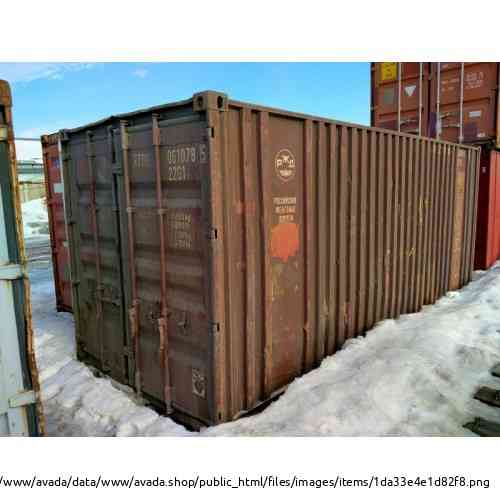 Морской контейнер 20 футов RZDU0610785 Samara