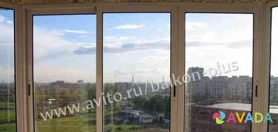 Окна на балкон без предоплаты 3,08x1,4 арт.127 Khimki