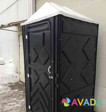Туалетная кабина Эконом (черная) Обухово