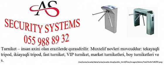 Urniket sistemleri – Azerbaycanda satisi 055 988 89 32 