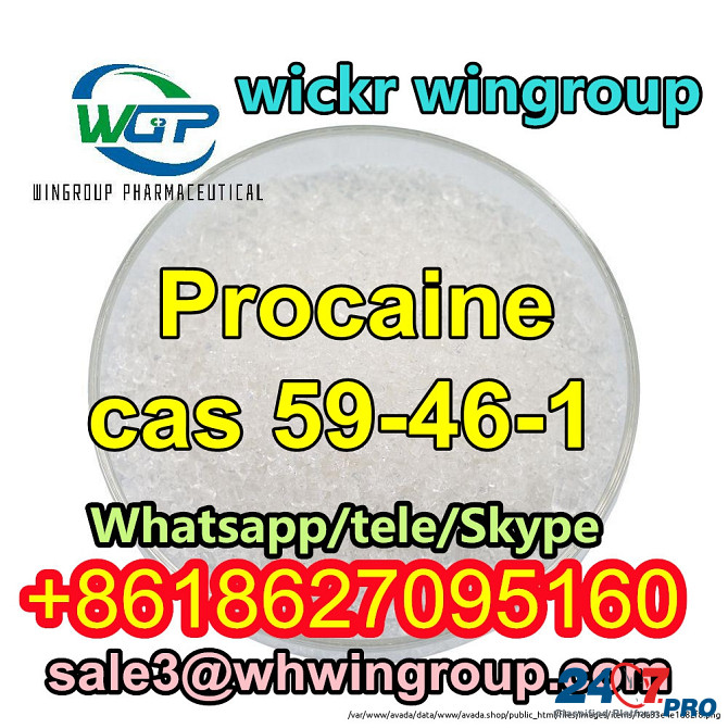 Buy Procaine HCI CAS 51-05-8 CAS 59-46-1 Procaine suppliers+8618627095160 Namur - photo 4