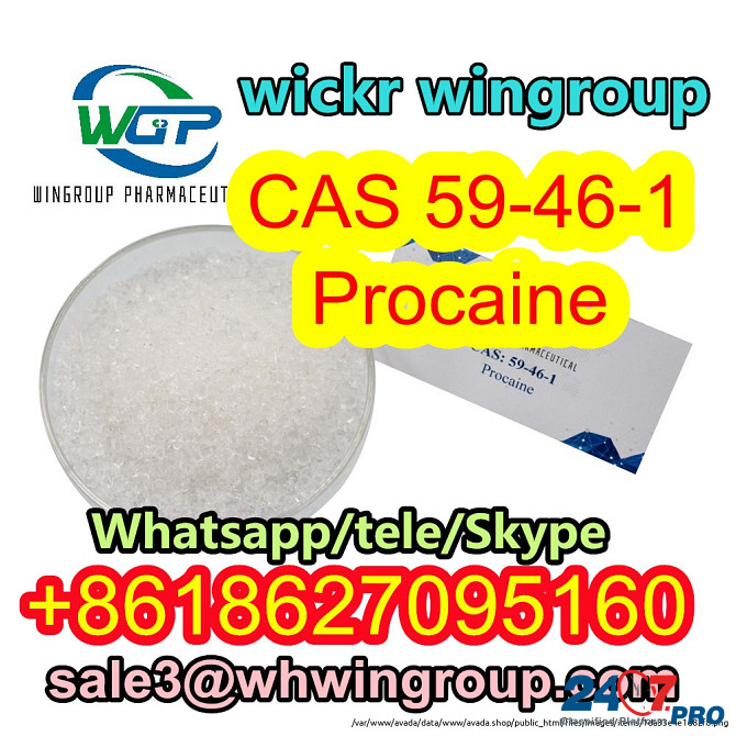 Buy Procaine HCI CAS 51-05-8 CAS 59-46-1 Procaine suppliers+8618627095160 Namur - photo 1
