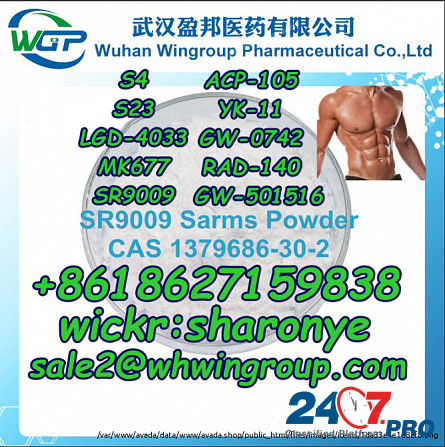 8618627159838 Sarms Powder Steriod Powder Bodybuilding Muscle Growth with Good Price Лондон - изображение 6