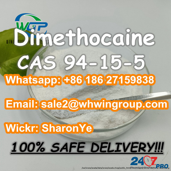 Factory Supply Dimethocaine CAS 94-15-5 with High Quality and Safe Delivery for Sale +8618627159838 London - photo 3