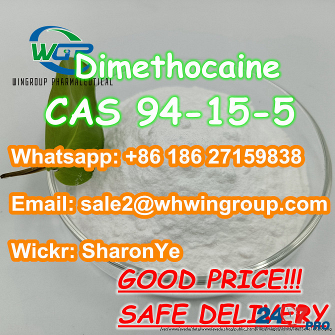 Factory Supply Dimethocaine CAS 94-15-5 with High Quality and Safe Delivery for Sale +8618627159838 London - photo 2