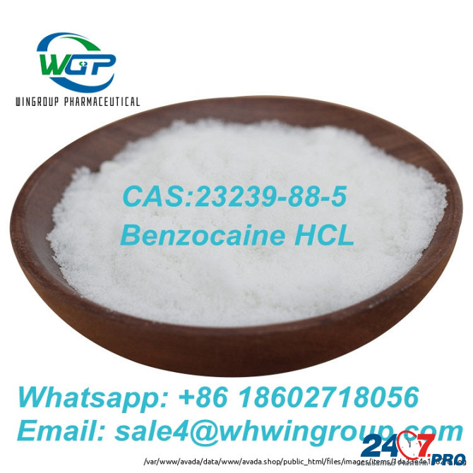 Local Anesthetic Pharma Grade CAS 23239-88-5 Benzocaine Hydrochloride Whatsapp: +86 18602718056 Дарвин - изображение 7
