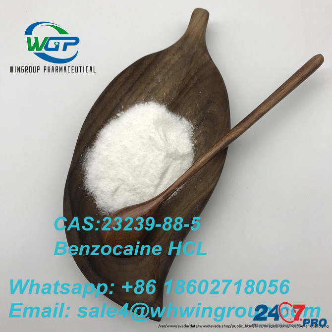 Local Anesthetic Pharma Grade CAS 23239-88-5 Benzocaine Hydrochloride Whatsapp: +86 18602718056 Дарвин - изображение 4