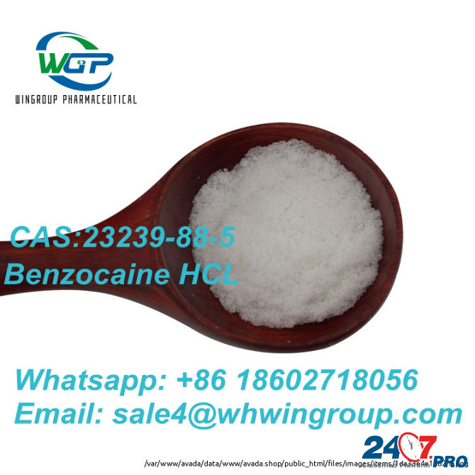 Local Anesthetic Pharma Grade CAS 23239-88-5 Benzocaine Hydrochloride Whatsapp: +86 18602718056 Дарвин - изображение 5