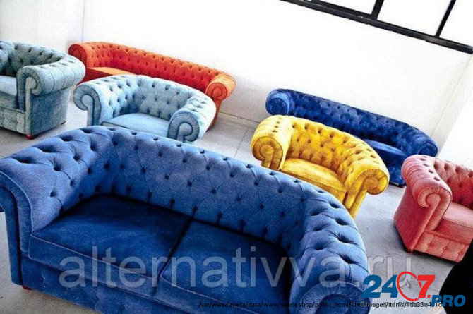 Диваны Честер Стильный, Красивый, Удобный диван Chesterfield Самара - изображение 1