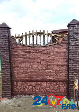 Бетонный забор. Ворота и калитки Belgorod - photo 7