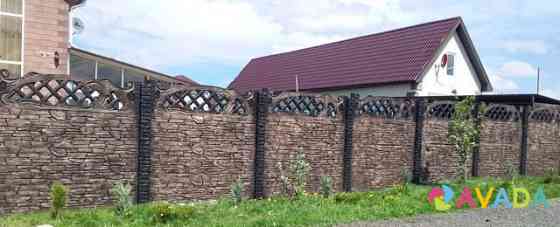 Декоративный забор. Элементы бетонного забора Belgorod