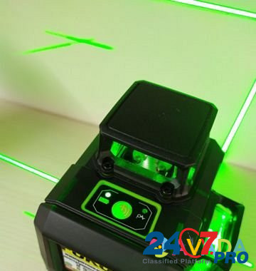 Лазерный уровень huepar 3d black green lines Махачкала - изображение 7
