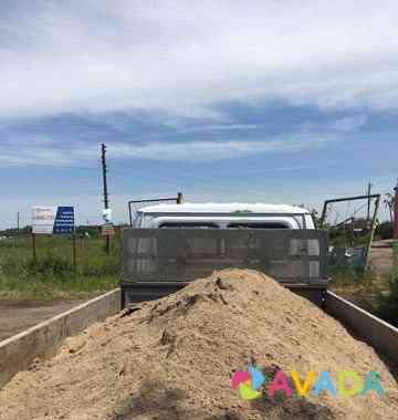 Песок щебень перегной газ Газель Omsk