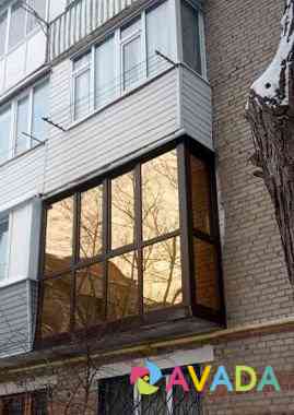 Остекление балконов и лоджий из пвх и Аl Omsk