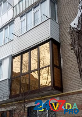 Остекление балконов и лоджий из пвх и Аl Омск - изображение 2