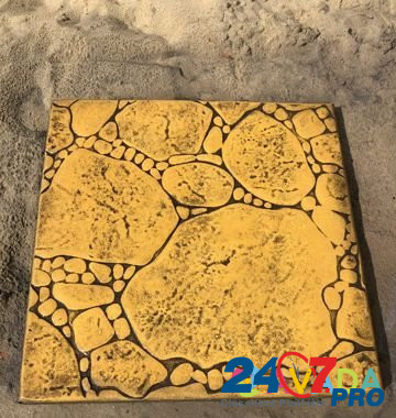 Плита бетонная 70х70х5см штампованный бетон Volgograd - photo 5