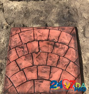 Плита бетонная 70х70х5см штампованный бетон Volgograd - photo 8