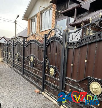 Забор +калитка +ворота Al'met'yevsk - photo 1