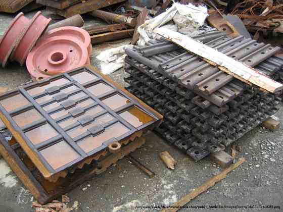 Производим под заказ било, брони (отражательные плиты), дробящие плиты для роторных и щековых дробил Екатеринбург