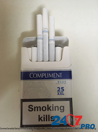 Продам сигареты COMPLIMENT BLUE demi slims 25XXL Луцк - изображение 2