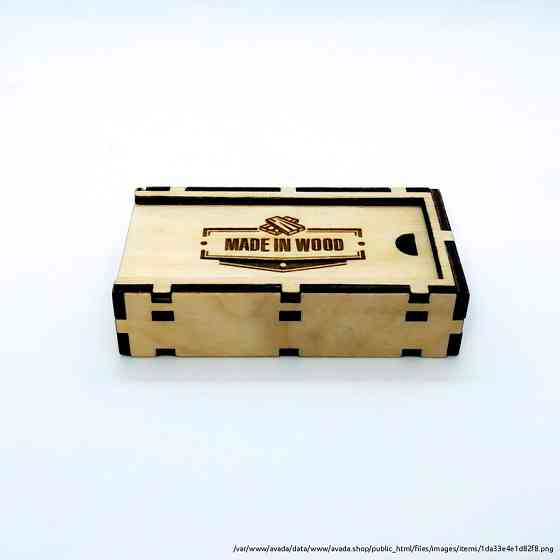 Оригинальная подарочная коробочка-футляр для USB-флешки ТЕЛАМОН Moscow