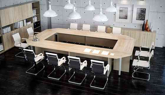 Мебель для переговорных, столы и стулья для переговорной комнате купите от производителя Moscow