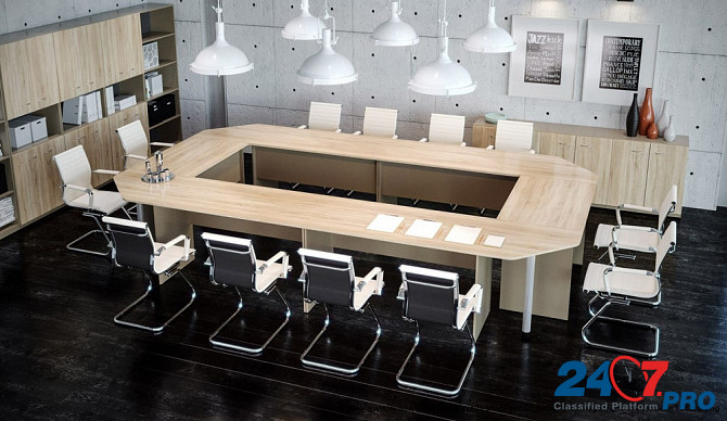 Мебель для переговорных, столы и стулья для переговорной комнате купите от производителя Moscow - photo 2