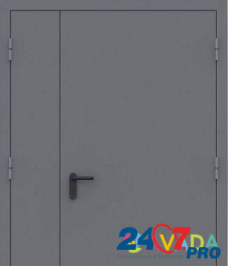 Дверь тамбурная с перегородкой 2148X1168 Ufa - photo 2