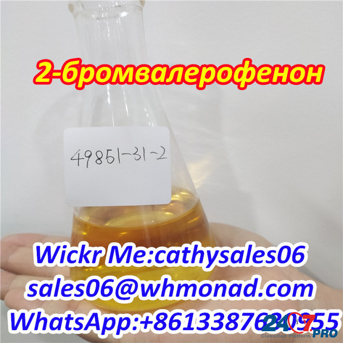 Китай 2-бром-1-фенил-пентан-1-он 49851-31-2 2-бромвалерофенон Москва - изображение 1
