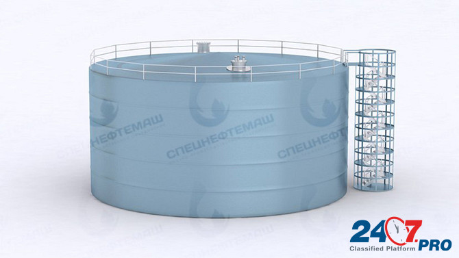 Резервуар стальной РВС 2000 м3 от производителя Москва - изображение 1