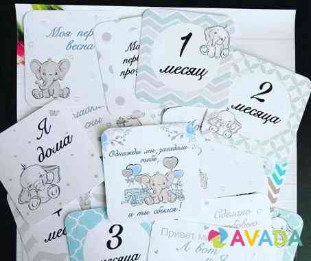 Изготовлю карточки новорожденным Chelyabinsk