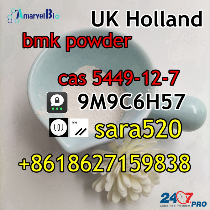 BMK Powder CAS 5449-12-7 to Netherlands UK Germany Zwolle - photo 8