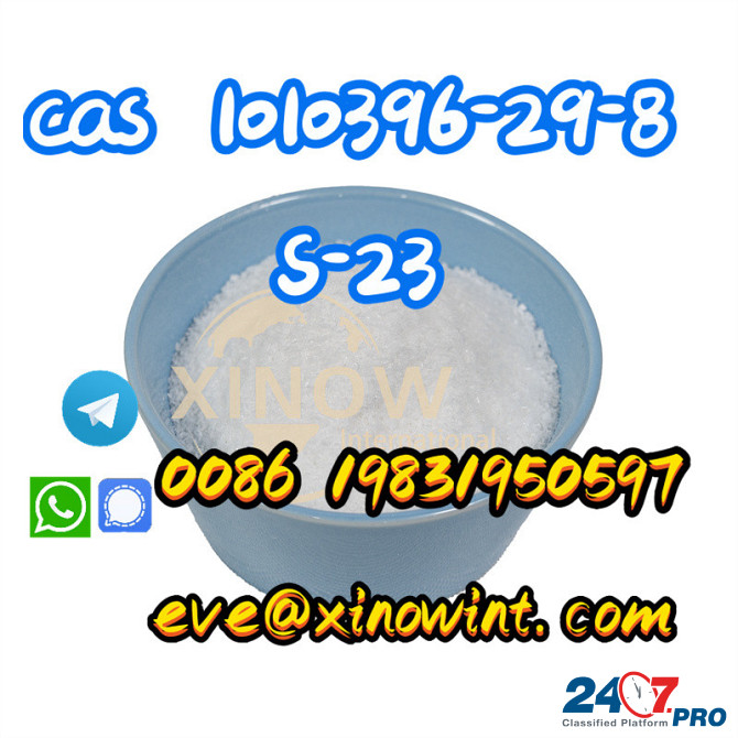 New Sarms Powder S23 with Good Price CAS 1010396-29-8 1010396-29-8 Purity 99  - photo 2