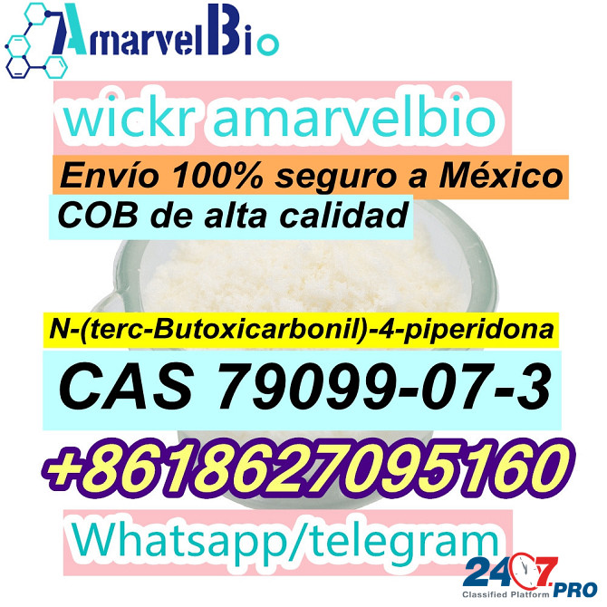 1-Boc-4-Piperidone CAS: 79099-07-3 to Mexico/Canada/USA WhatsApp/tele+8618627095160 Sankt-Peterburg - photo 3