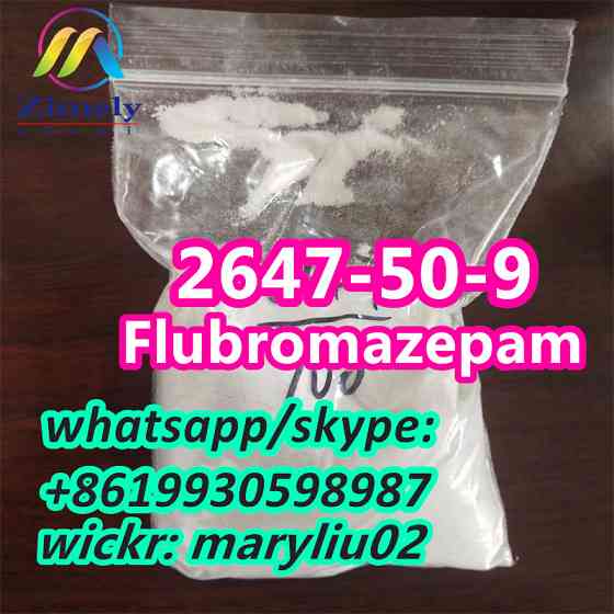 High Quality Flubromazepam cas 2647-50-9 Намюр