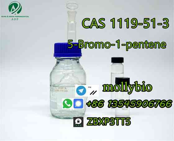 5-Bromo-1-pentene 5B liquid Cas 1119-51-3 fast delivery Telegram: mollybio Москва