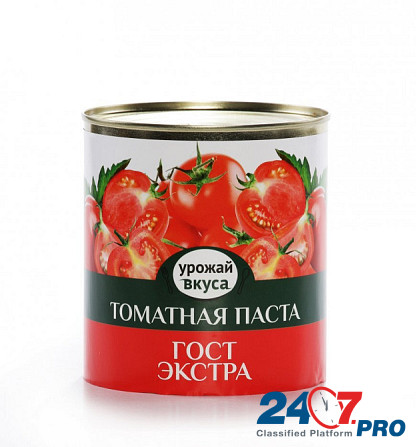 Овощные консервы томатная паста, соусы, кетчупы, консервация оптом от производителя Новосибирск - изображение 7